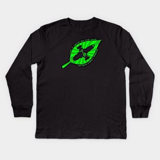 Unofficial Leaf in the Wind Kids Long Sleeve T-Shirt